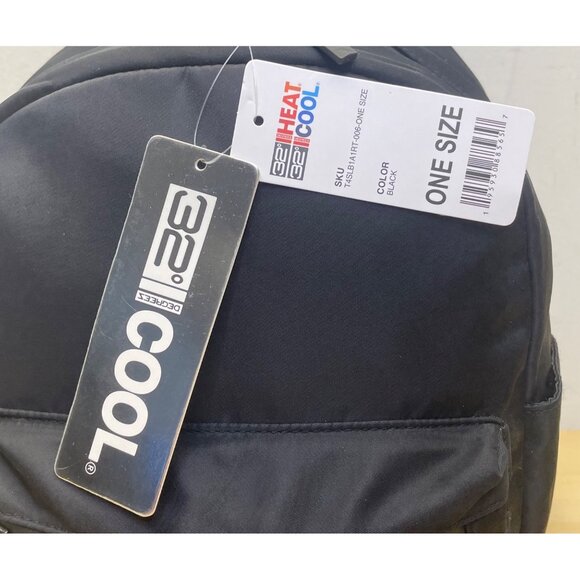 32 Degrees Heat/Cool  Women’s Black Insulated Minimalist Backpack One Size - New - Picture 6 of 13